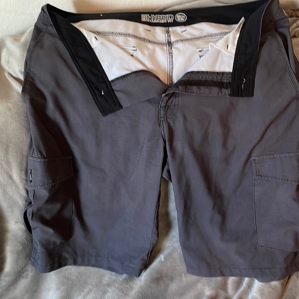 Bke buckle hybrid shorts. 36.